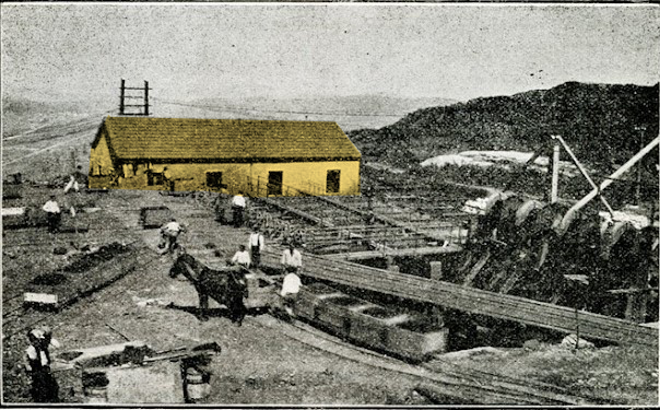 El trabajo en las minas