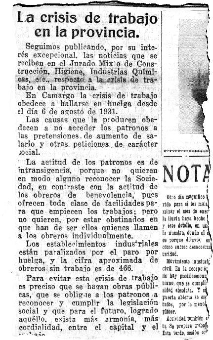 Las huelgas